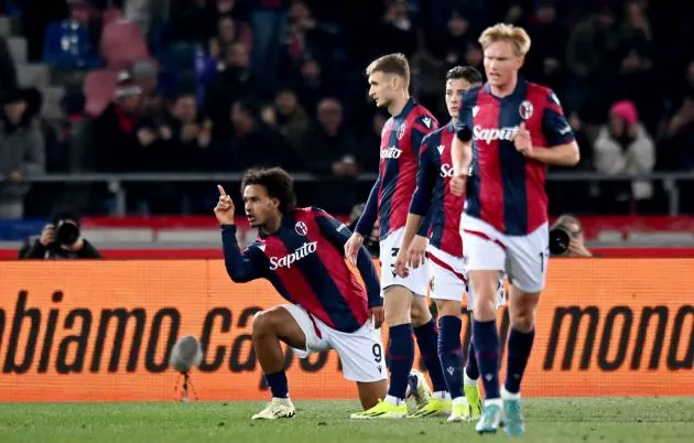 zirkzee bologna sassuolo