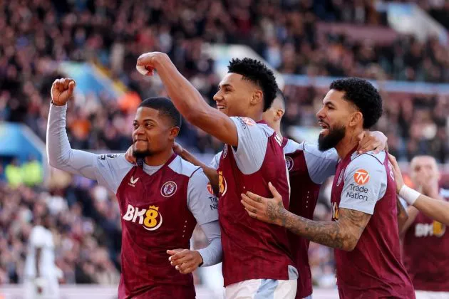 Aston Villa Leon Bailey Ollie Watkins Douglas Luiz