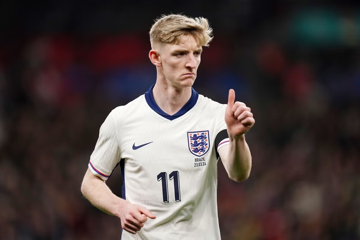 England Anthony Gordon Newcastle United Liverpool Premier League