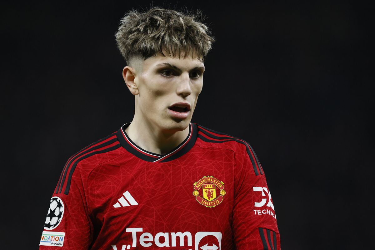 Garnacho Real Madrid Man united