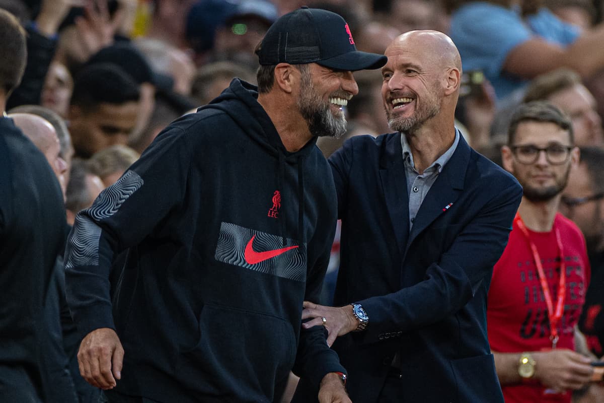 Klopp Liverpool ten Hag Man United