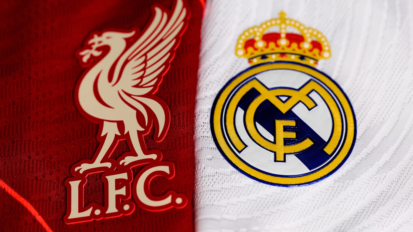 Liverpool Real Madrid badge