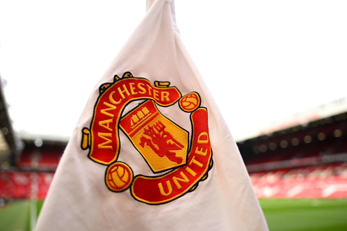 Man United Flag Old Trafford