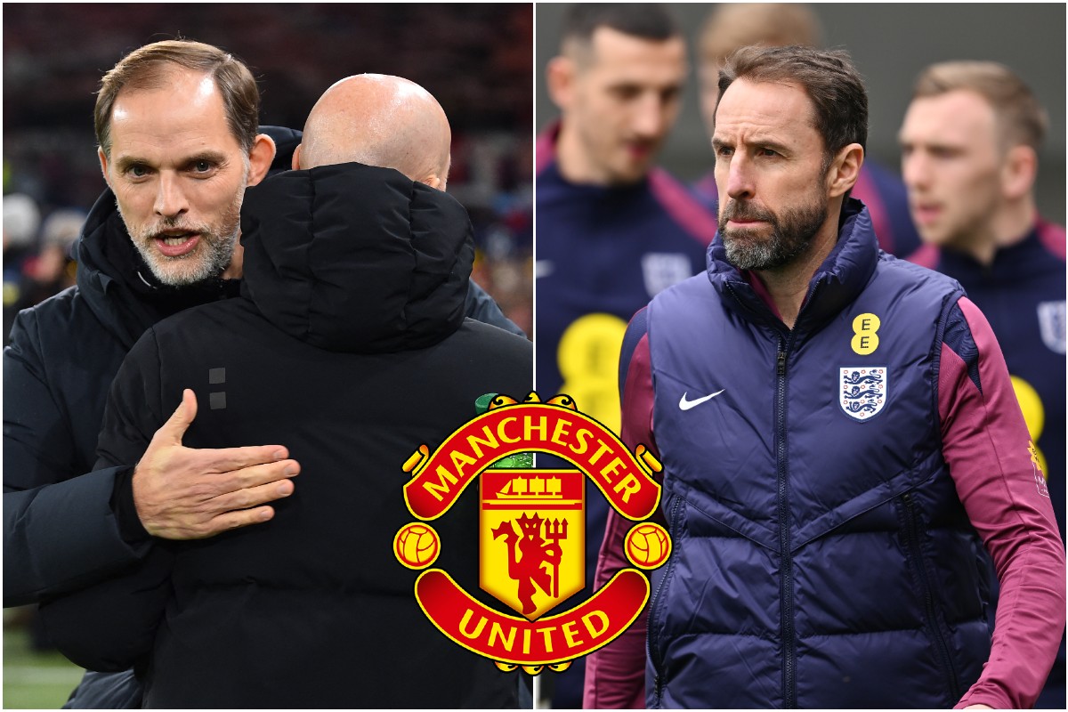 Tuchel Ten Hag Southgate Man Utd