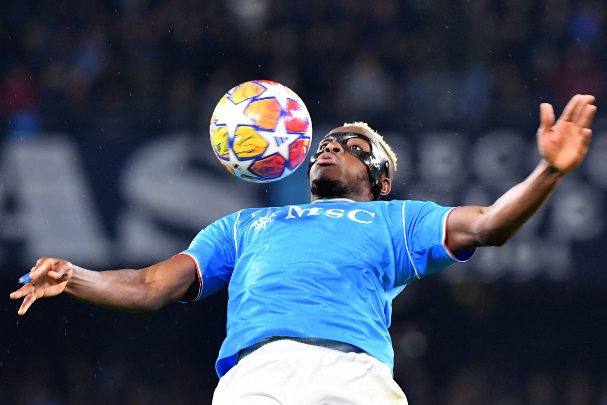 UCL Napoli Barca Victor Osimhen