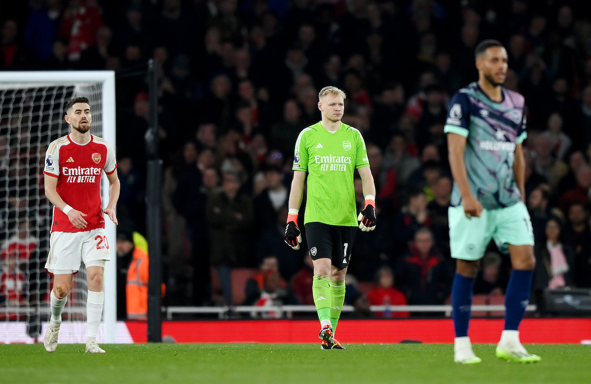 Aaron Ramsdale was at fault for Brentford's equaliser and is unlikely to start against Porto.