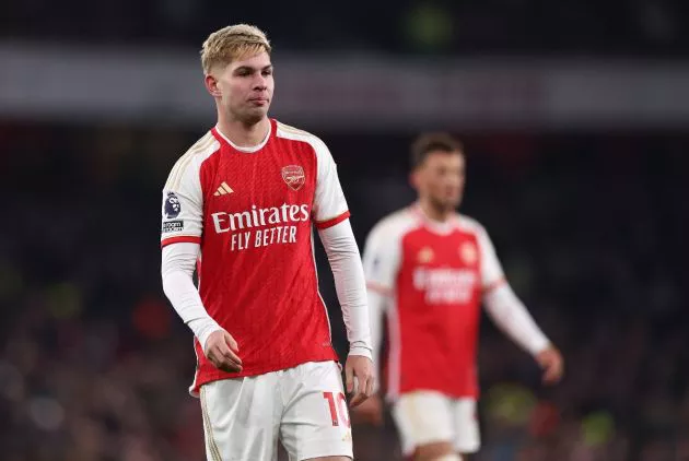 arsenal newcastle emile smith rowe