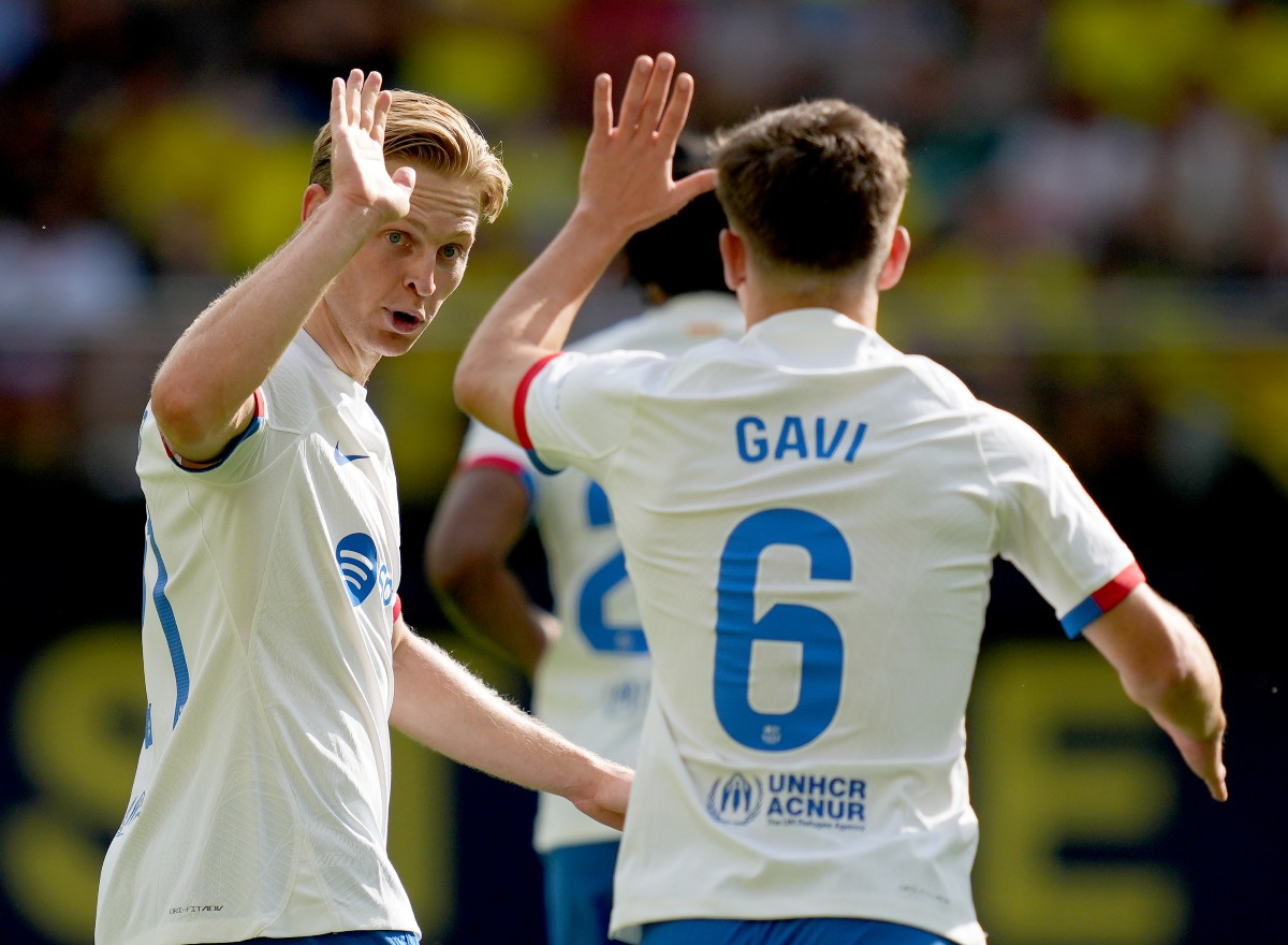 barcelona de jong and gavi