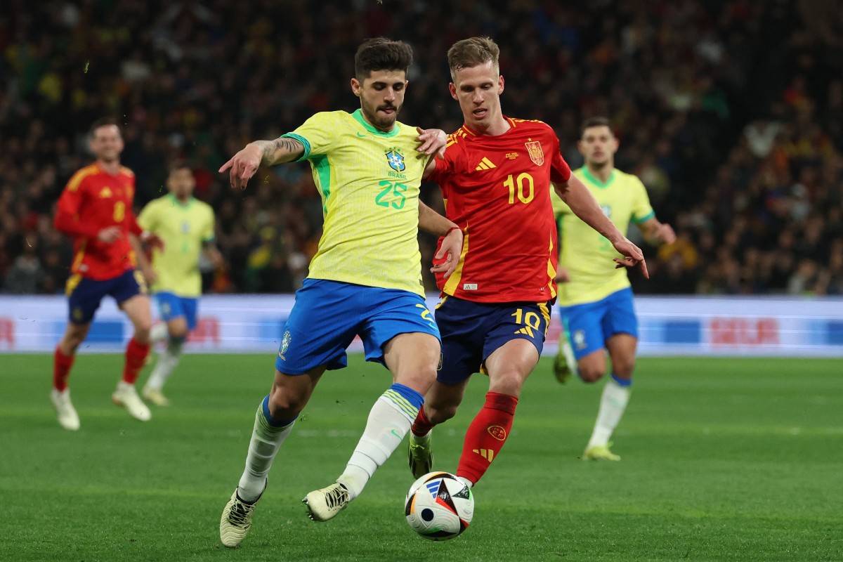 brazil spain friendly olmo
