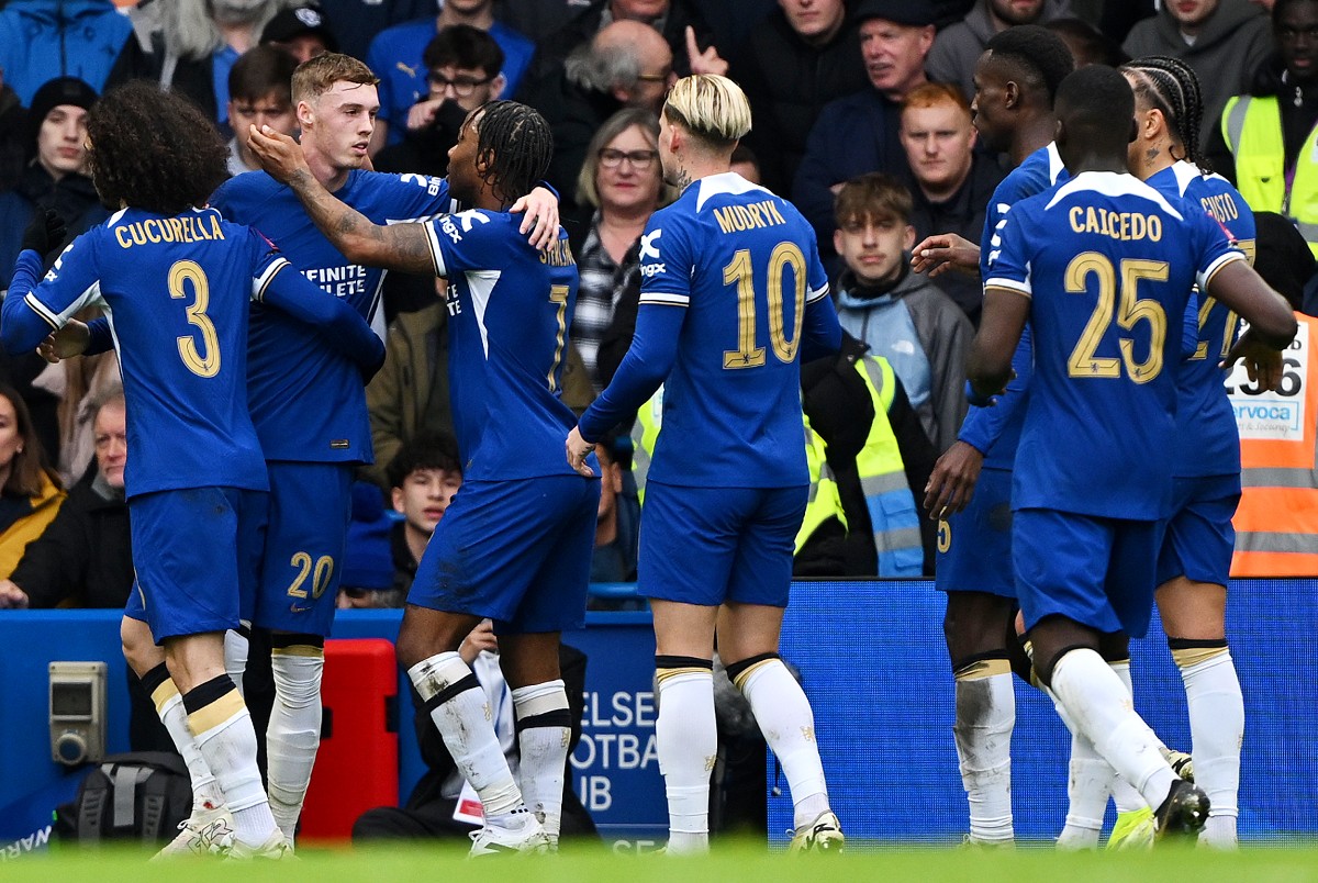 chelsea 4-2 leicester cole palmer caicedo mudryk