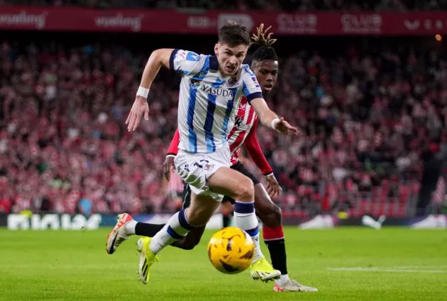 kieran tierney real sociedad vs athletic bilbao