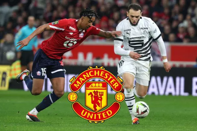 lille rennes man united leny yoro