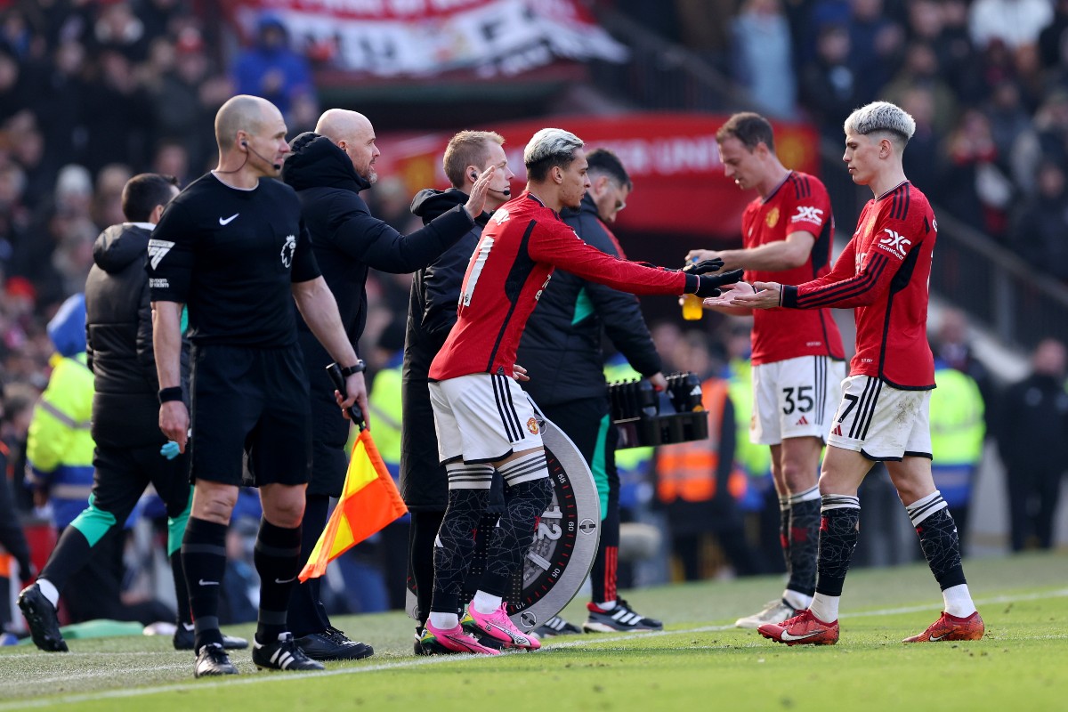 man u everton antony