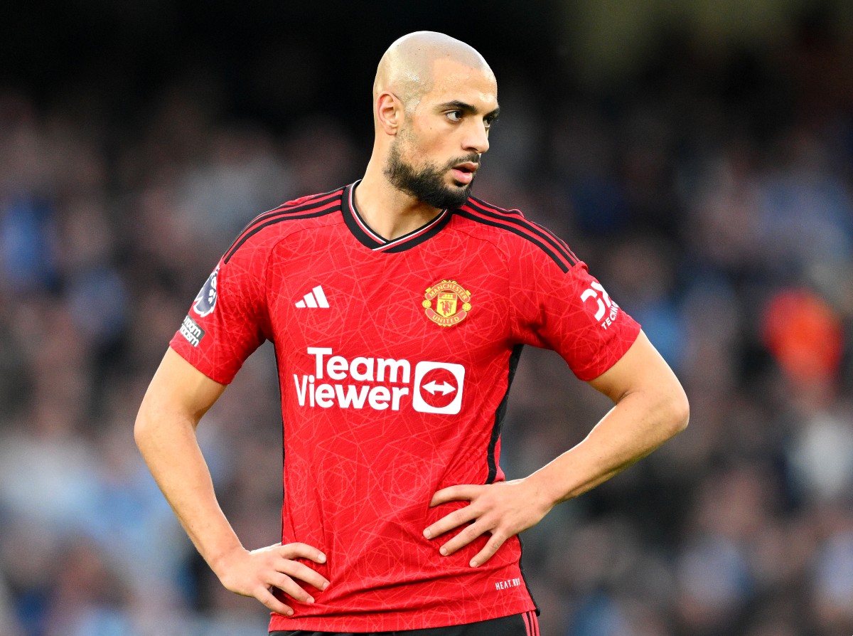 Man United Sofyan Amrabat Premier League Man United Sofyan Amrabat Premier League
