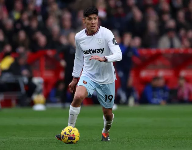 nottingham forest edson alvarez west ham