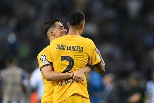 porto barcelona gavi cancelo