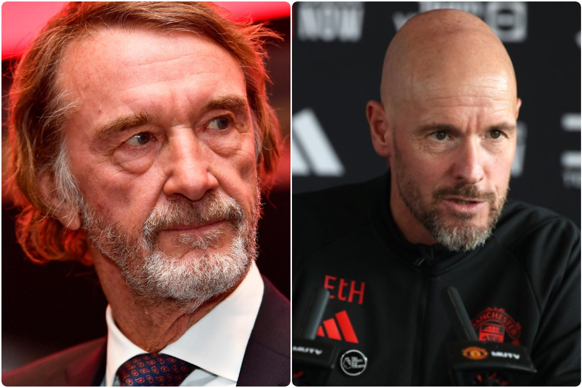 Sir Jim Ratcliffe Erik ten Hag Man United Premier League