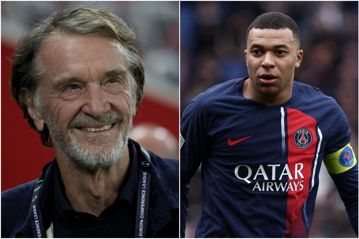 sir jim ratcliffe and kylian mbappe