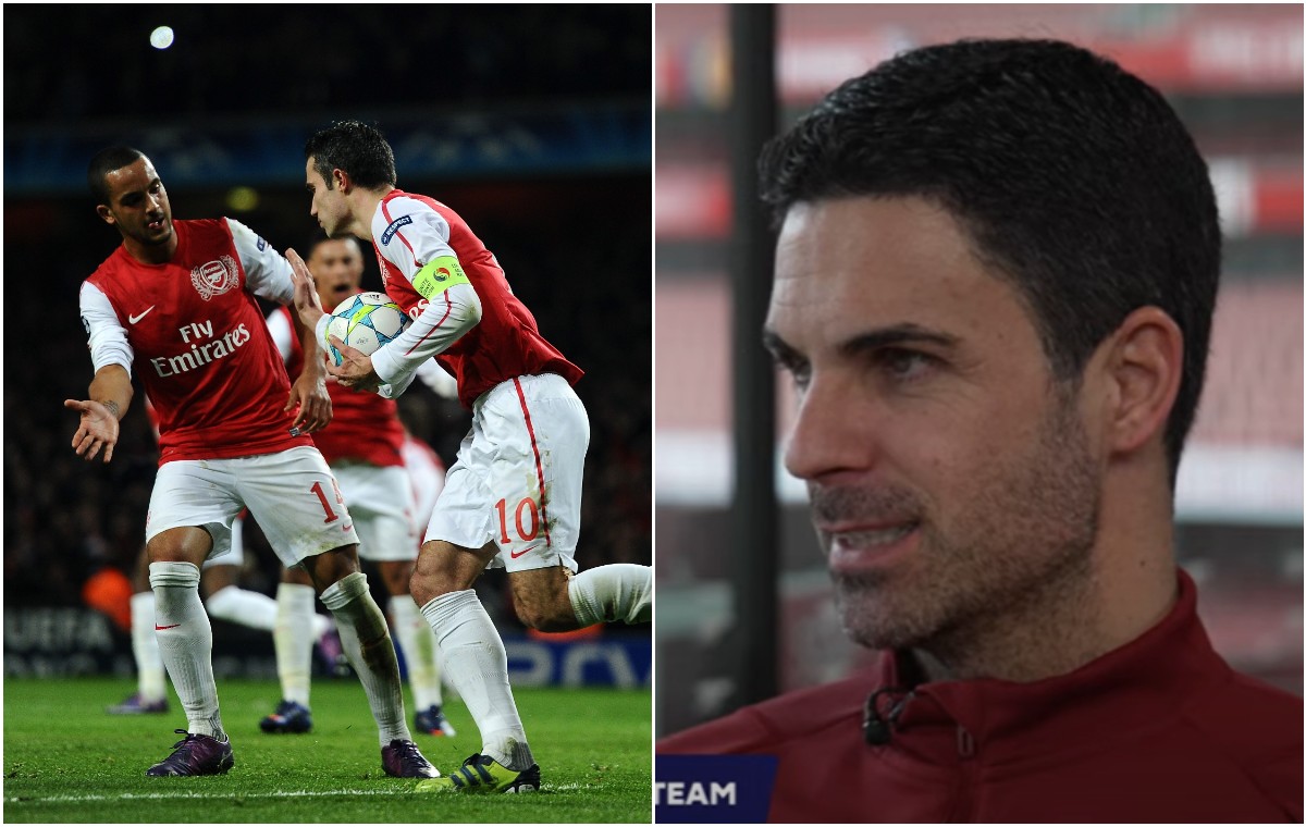 walcott rvp arteta