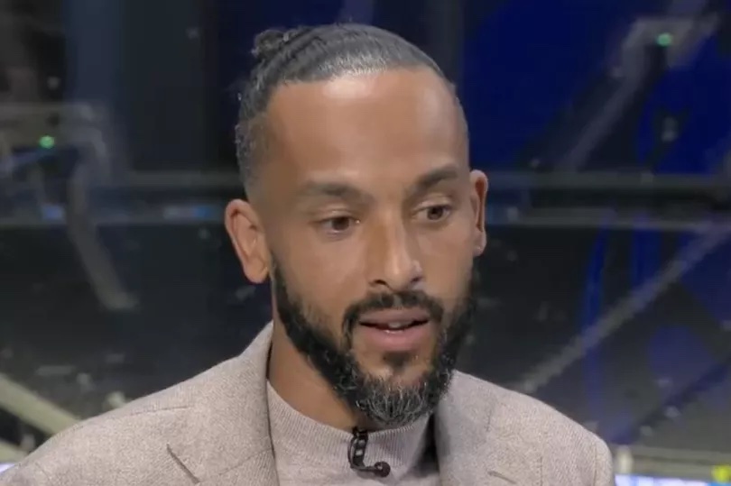 Theo Walcott doing punditry.