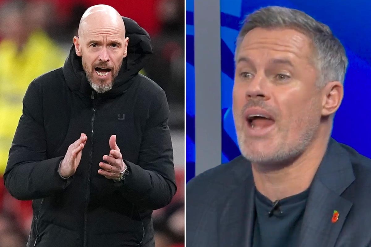 Erik ten Hag Jamie Carragher Man United Premier League FA Cup