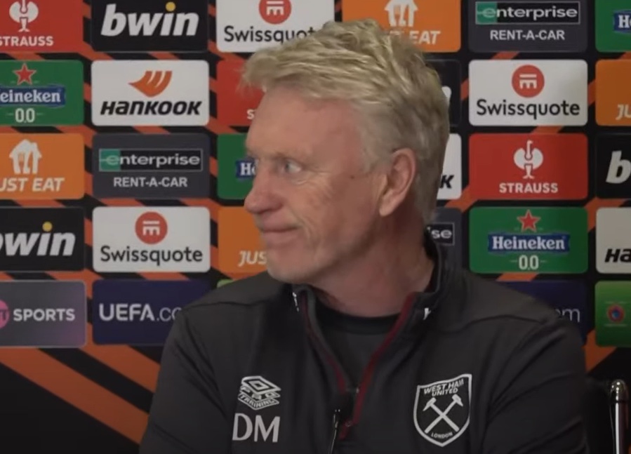 David Moyes press conference.