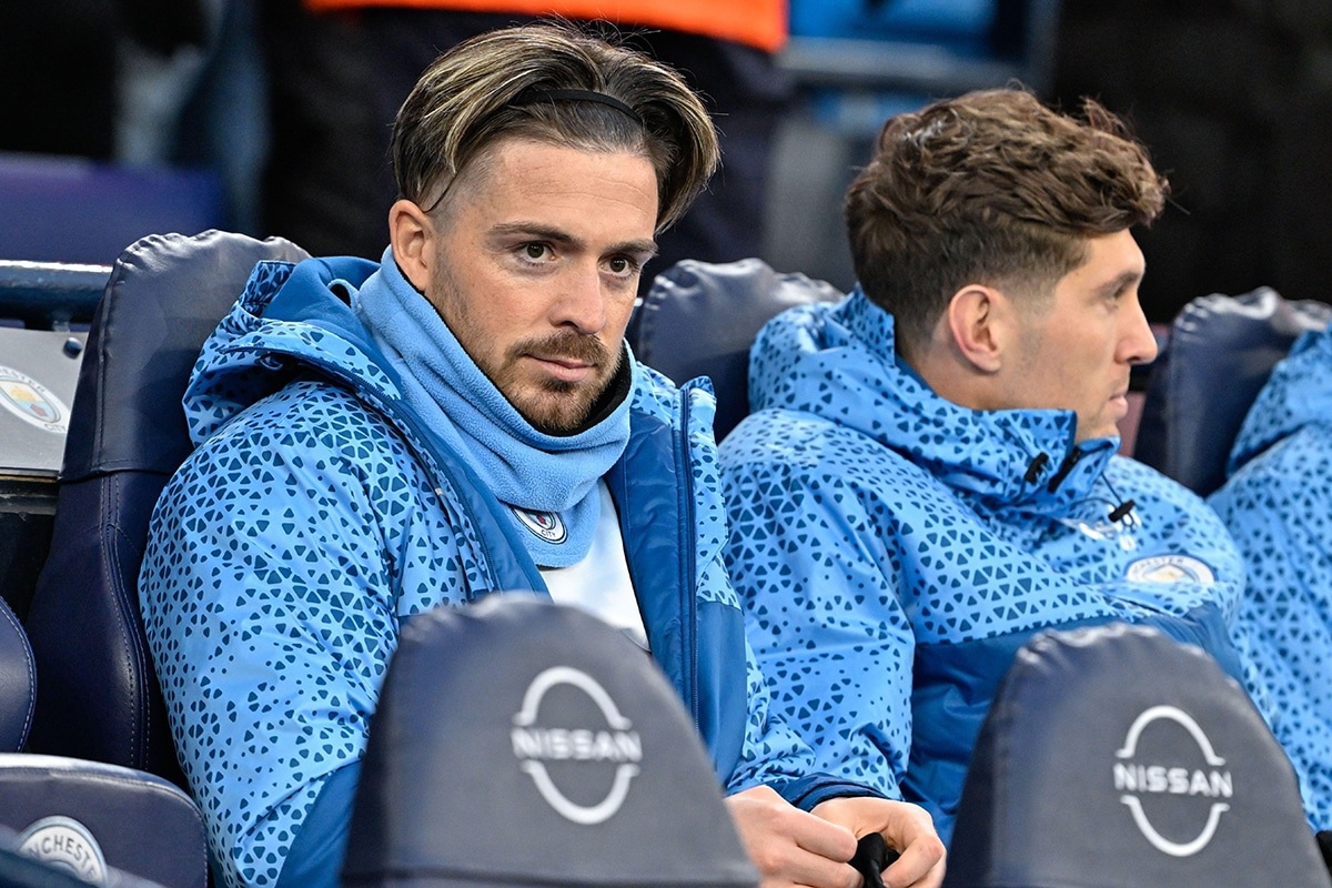 Jack Grealish Pep Guardiola Premier League Man City