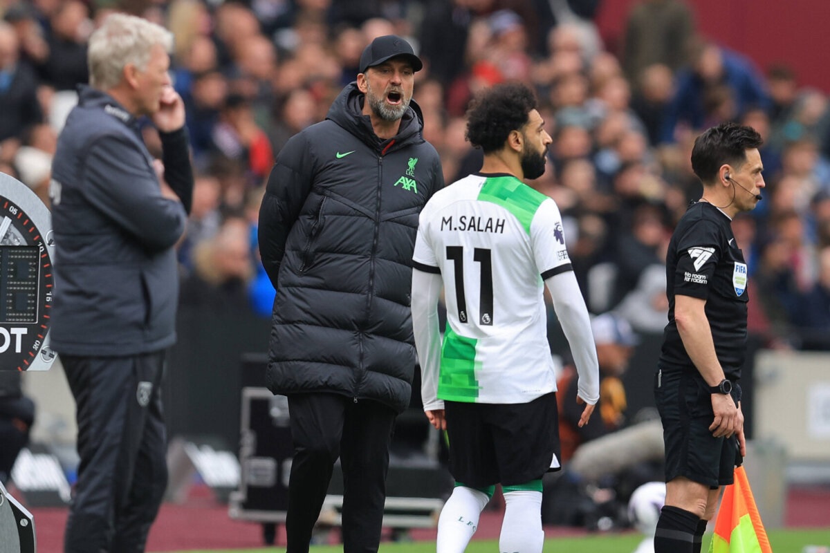 Jurgen Klopp Mo Salah Liverpool Premier League