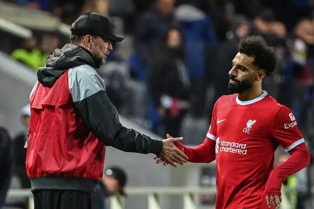 Jurgen Klopp Mo Salah Liverpool
