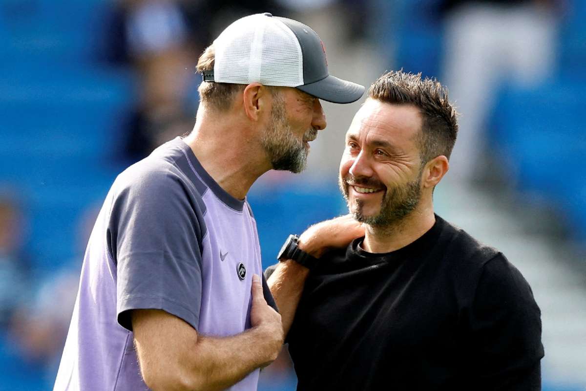 Will Roberto De Zerbi replace Jurgen Klopp at Liverpool?