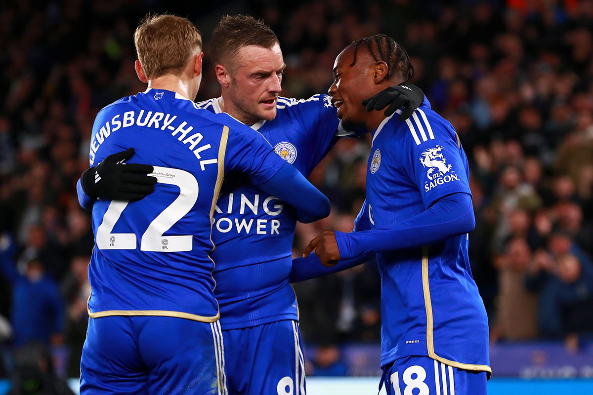 Leicester City Jamie Vardy Championship Premier League Leicester City Jamie Vardy Championship Premier League