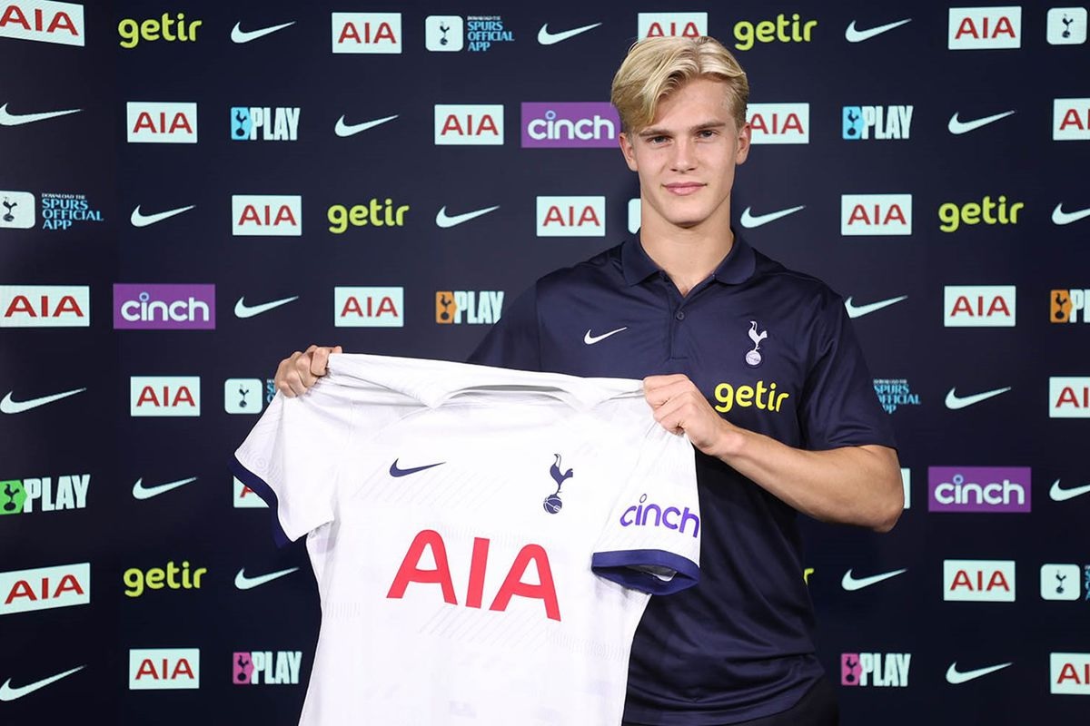 Lucas Bergvall Tottenham Premier League