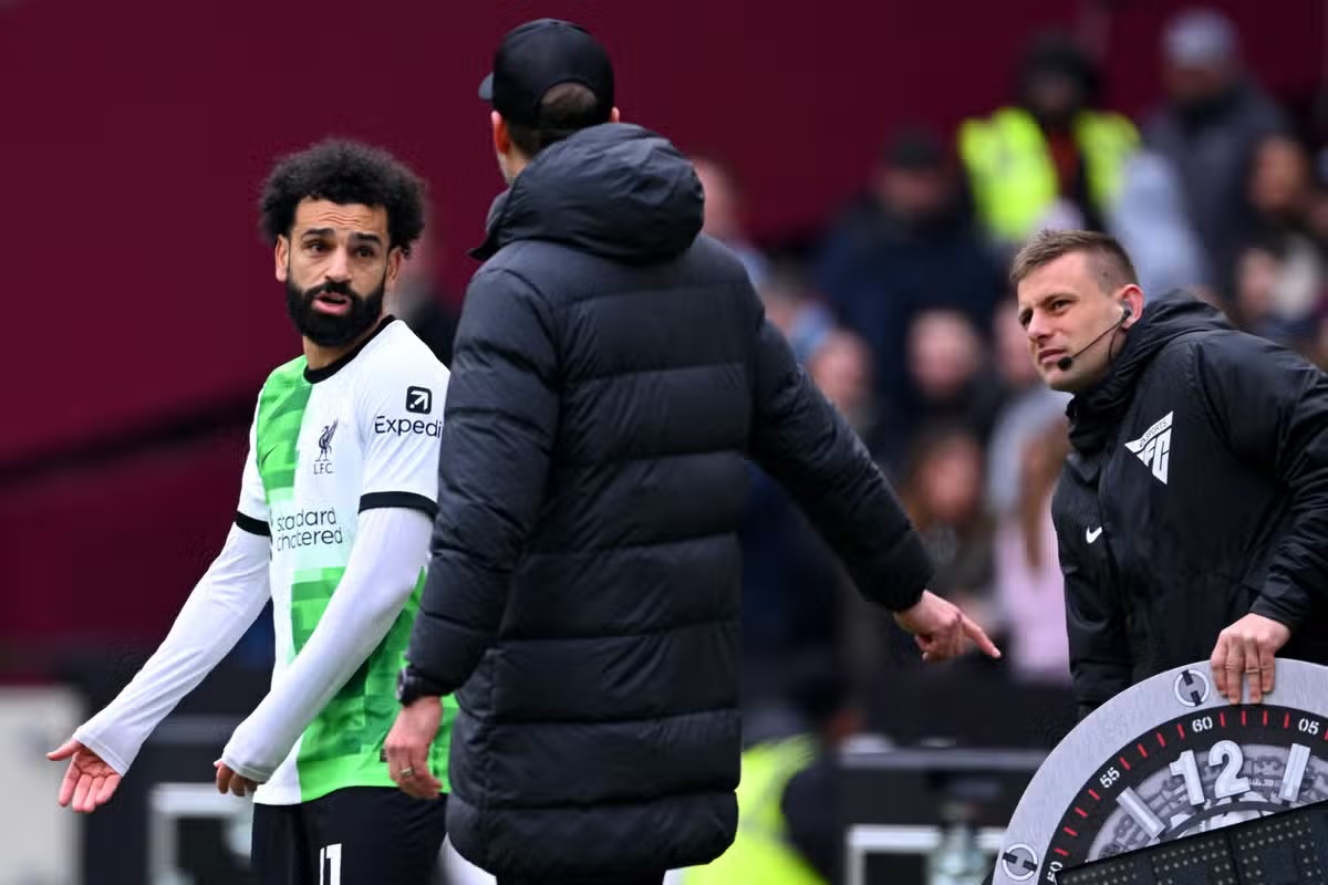 Mo Salah Jurgen Klopp Liverpool Premier League