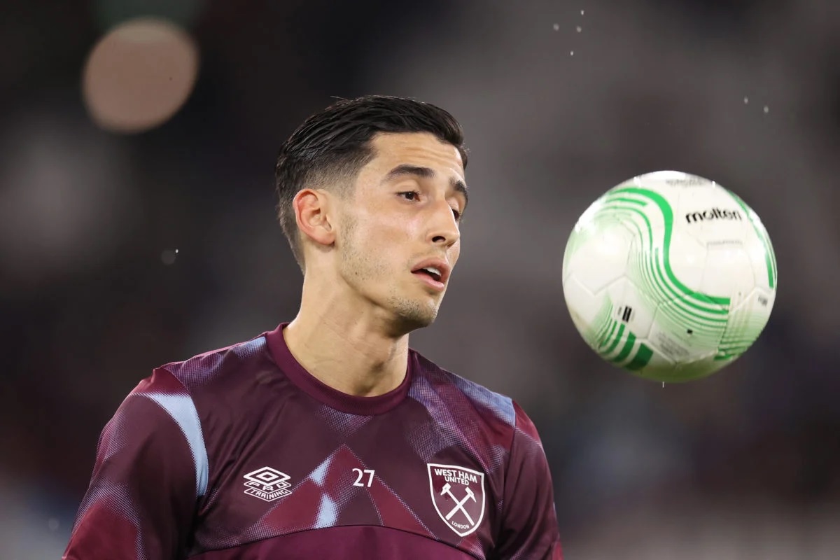 Nayef Aguerd West Ham Premier League West Ham's Nayef Aguerd is liked by Marseille