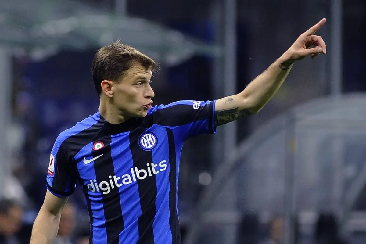 Nicolo Barella Serie A Inter Milan Liverpool Premier League Nicolo Barella Serie A Inter Milan Liverpool Premier League