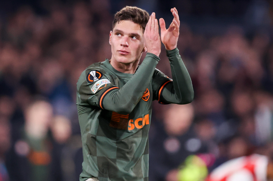 Shakhtar Donetsk's fine youngster Giorgi Sudakov