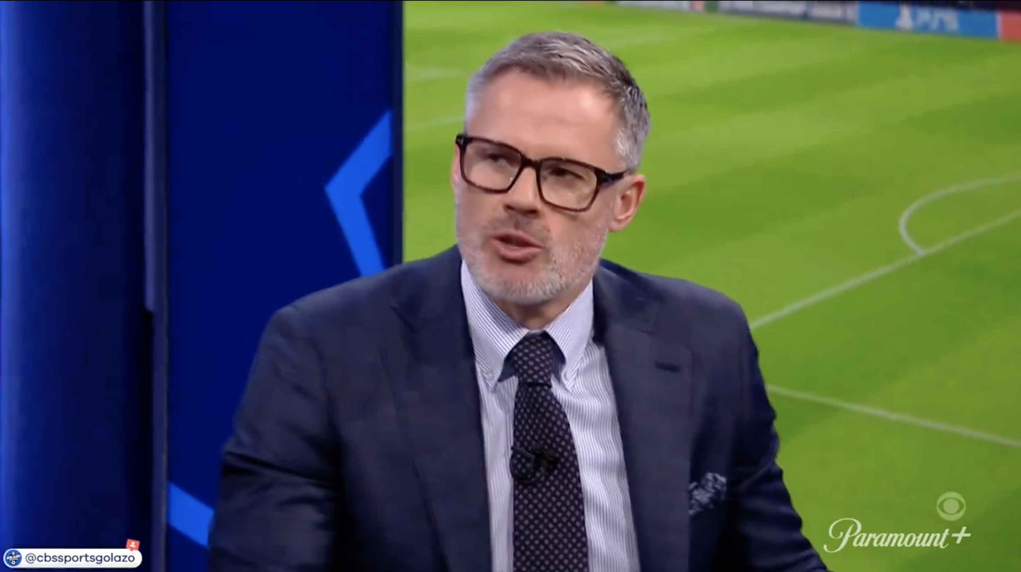 Jamie Carragher on CBS.