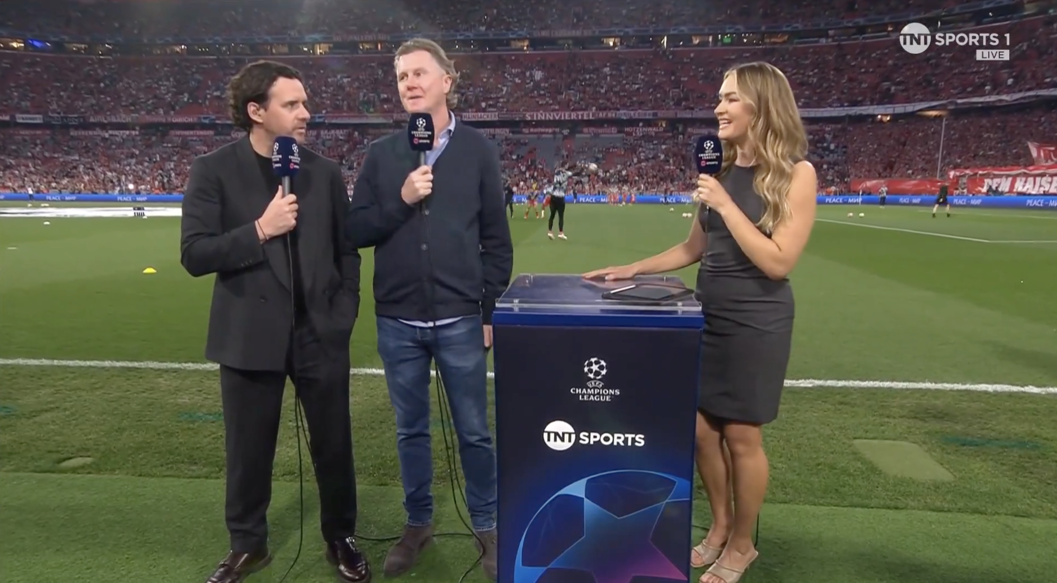 Steve McManaman on TNT Sports.