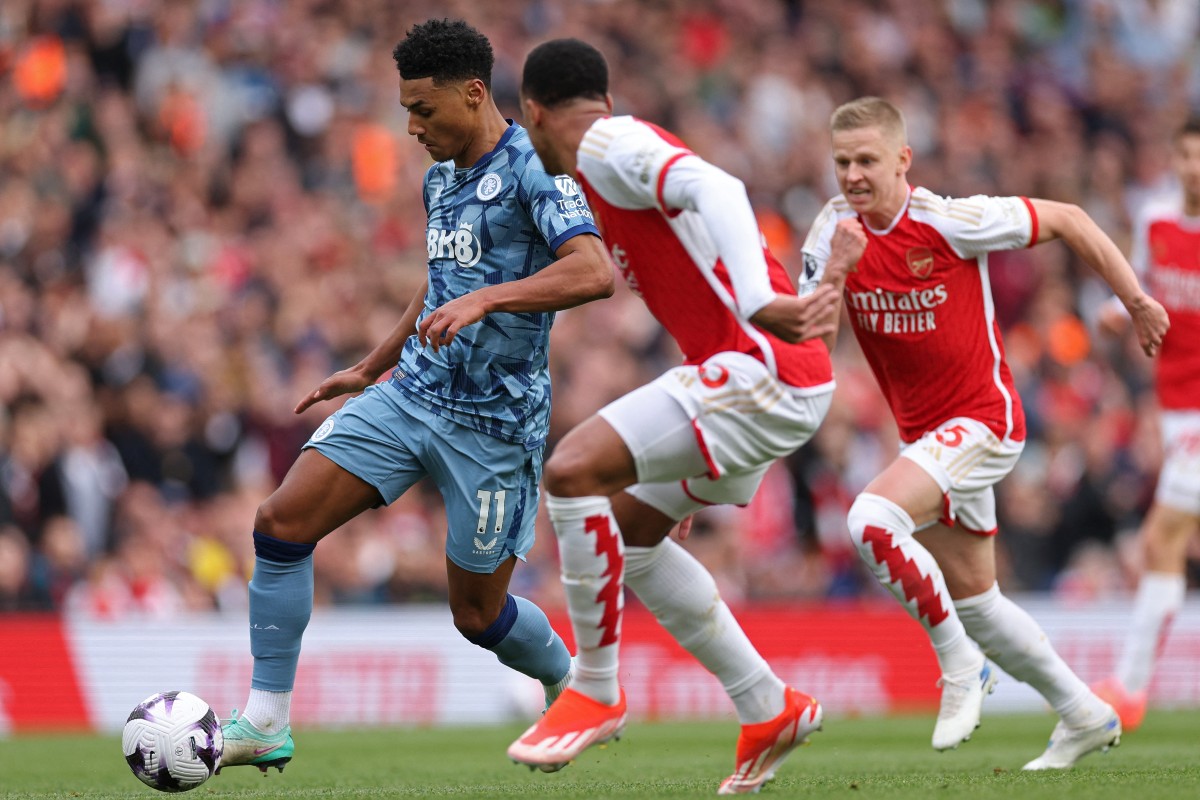 arsenal 0-2 villa zinchenko