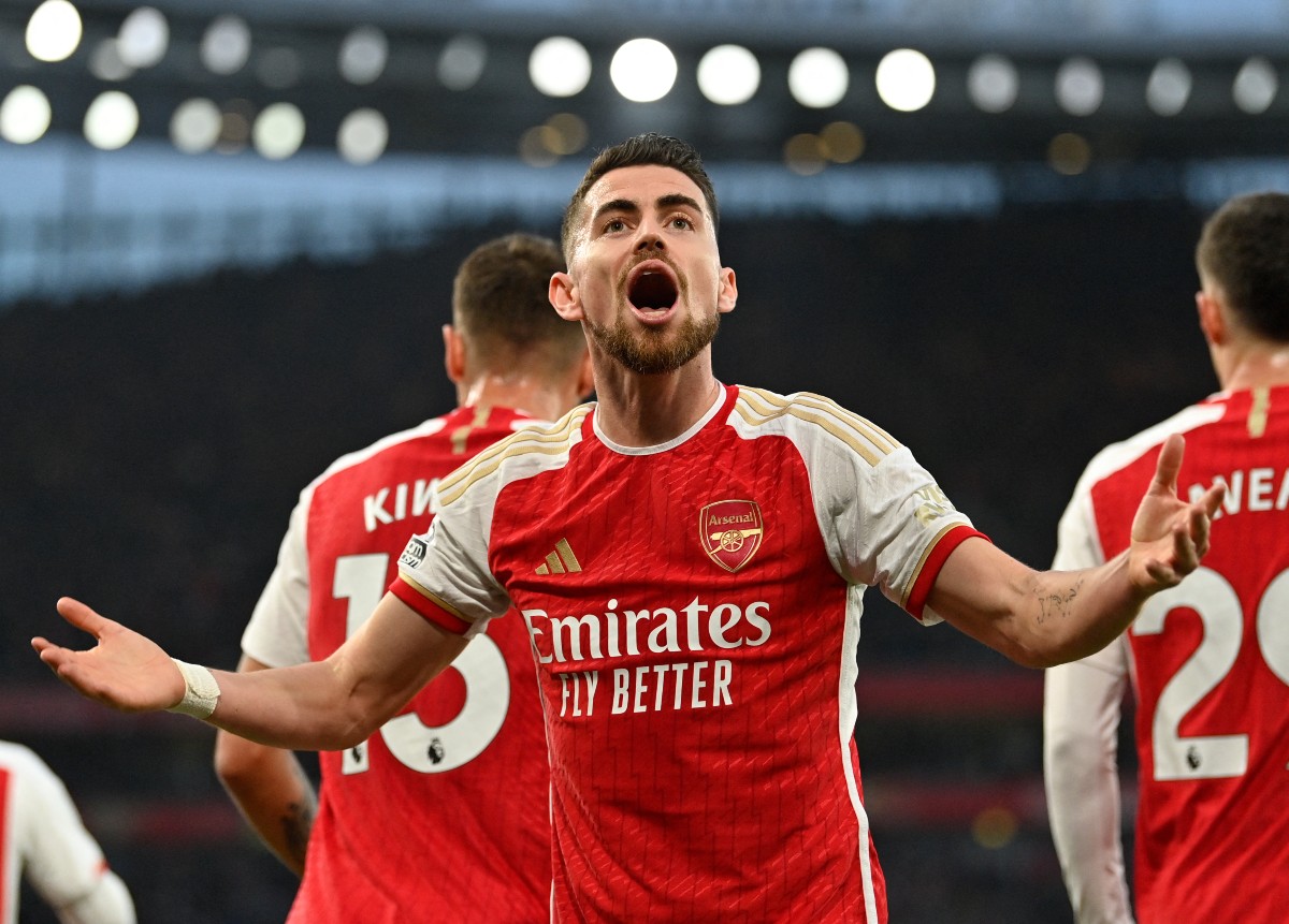 arsenal brentford emirates stadium jorginho