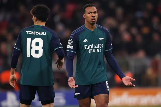 bayern arsenal tomiyasu and gabriel magalhaes