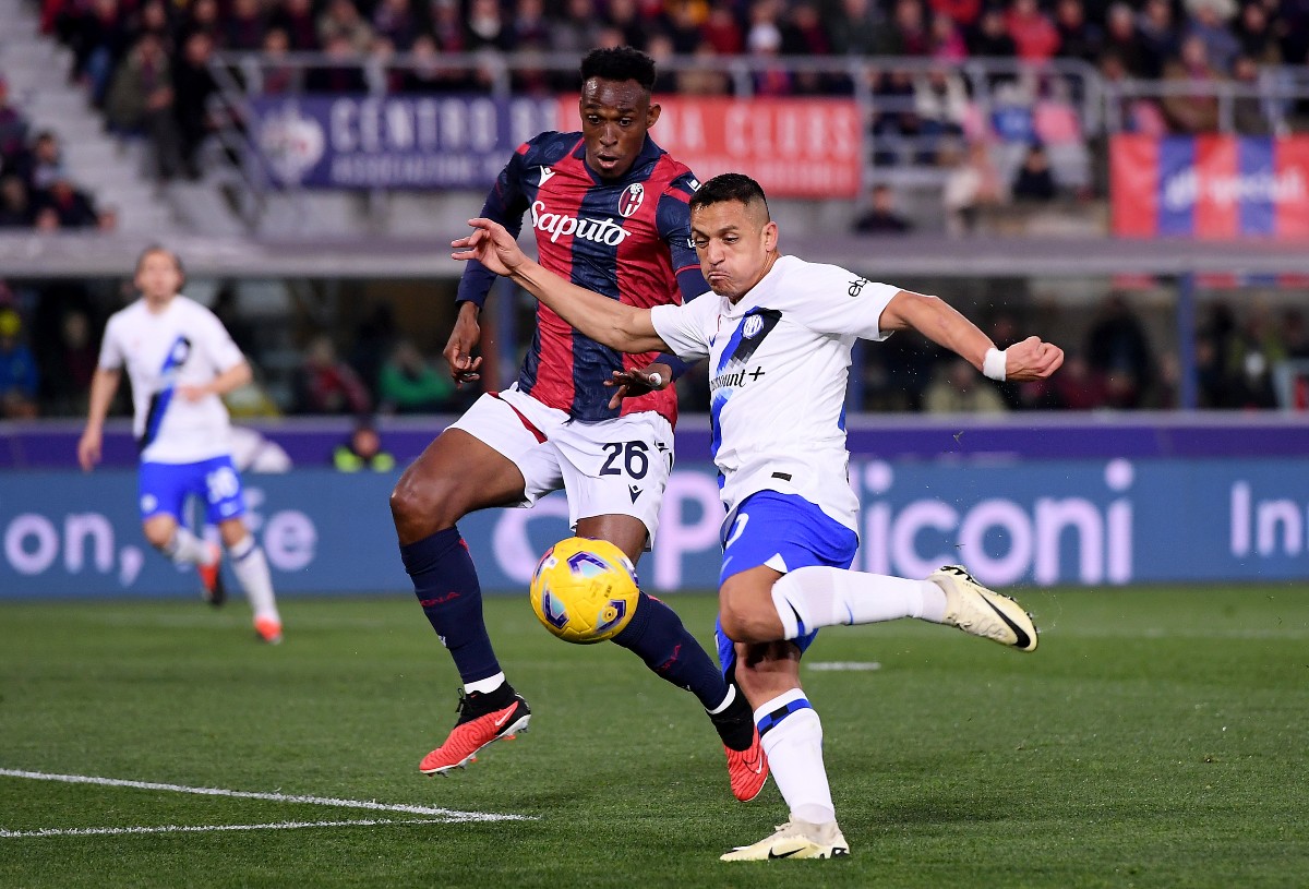 bologna inter Jhon Lucumi Alexis Sanchez