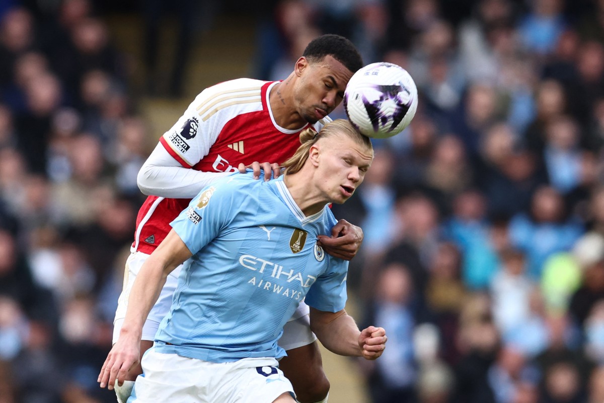city 0-0 arsenal gabriel haaland