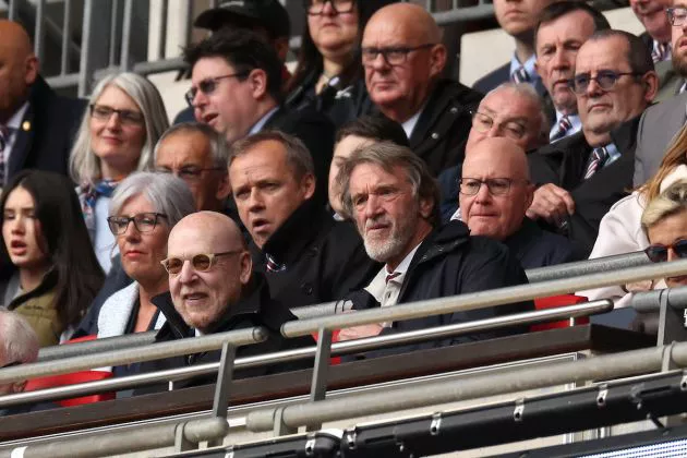 The Glazers and Sir Jim Ratcliffe, current owners of Man United