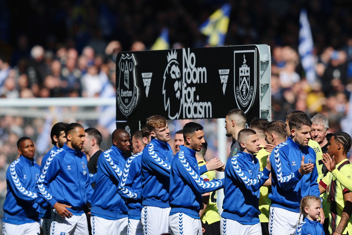 everton vs burnley line ups premier league 2024