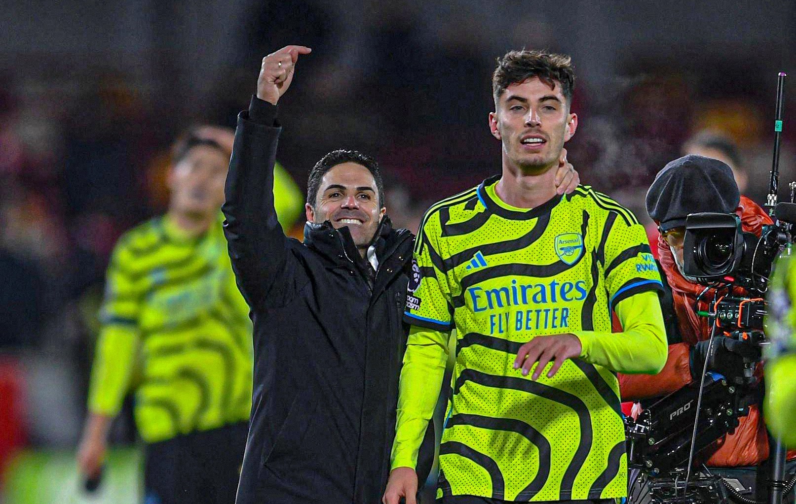 Mikel Arteta Kai Havertz Arsenal