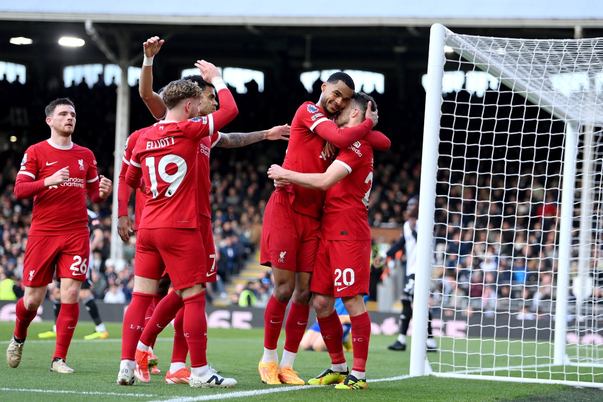 fulham 1-3 liverpool gakpo elliott robertson