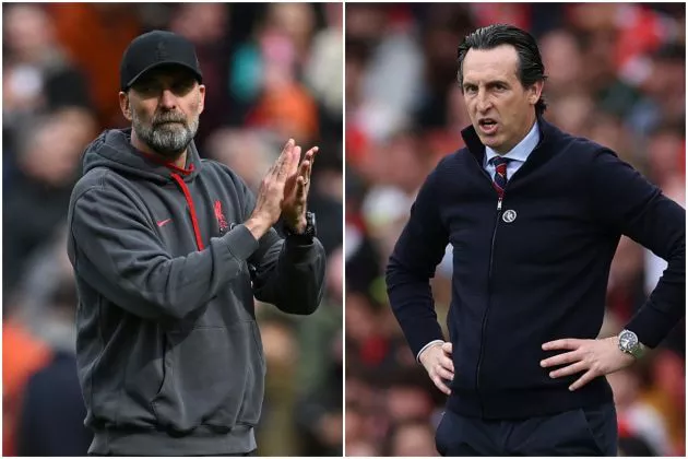 jurgen klopp and unai emery