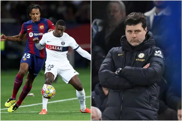 kounde pochettino barca chelsea