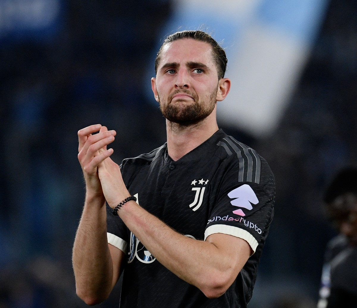 lazio juventus rabiot 2024 Juventus Adrien Rabiot Man United